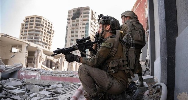 جنود إسرائيليين في قطاع غزة صورة: الأناضول