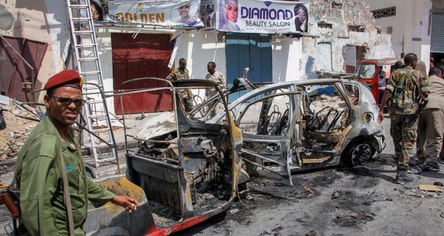 تفجير بسيارة ملغمة يودي بحياة 3 صوماليين في العاصمة مقديشو