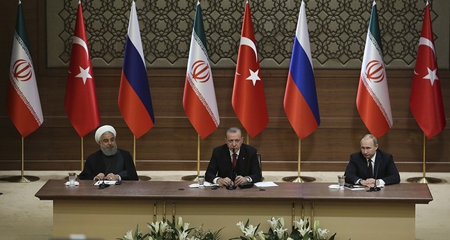 البيان المشترك للقمة التركية الروسية الإيرانية حول سوريا