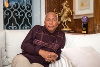 Moroccan film-maker Souheil Ben Barka, during an interview in Rabat. 