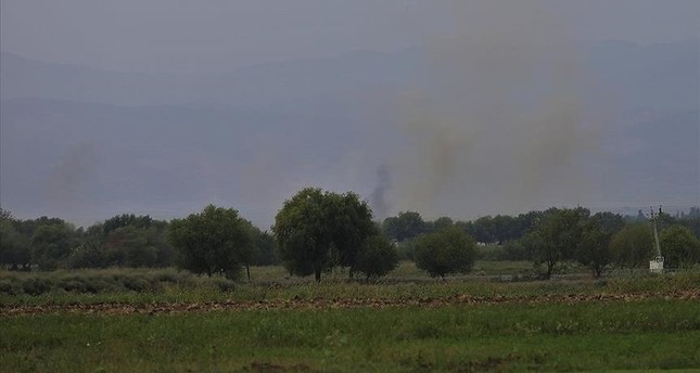 وزارة الدفاع الأذربيجانية قالت إن مواقع قواتها على الخط الحدودي بمنطقتي كلبجر ولاتشين بإقليم قره باغ تعرضت لقصف مدفعي من القوات الأرمينية صباح الأربعاء الأناضول