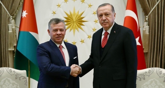 Эрдоган и король Иордании Абдалла II обсудили по телефону события в секторе Газа