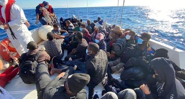 تركيا.. إنقاذ 84 مهاجراً قبالة سواحل موغلا