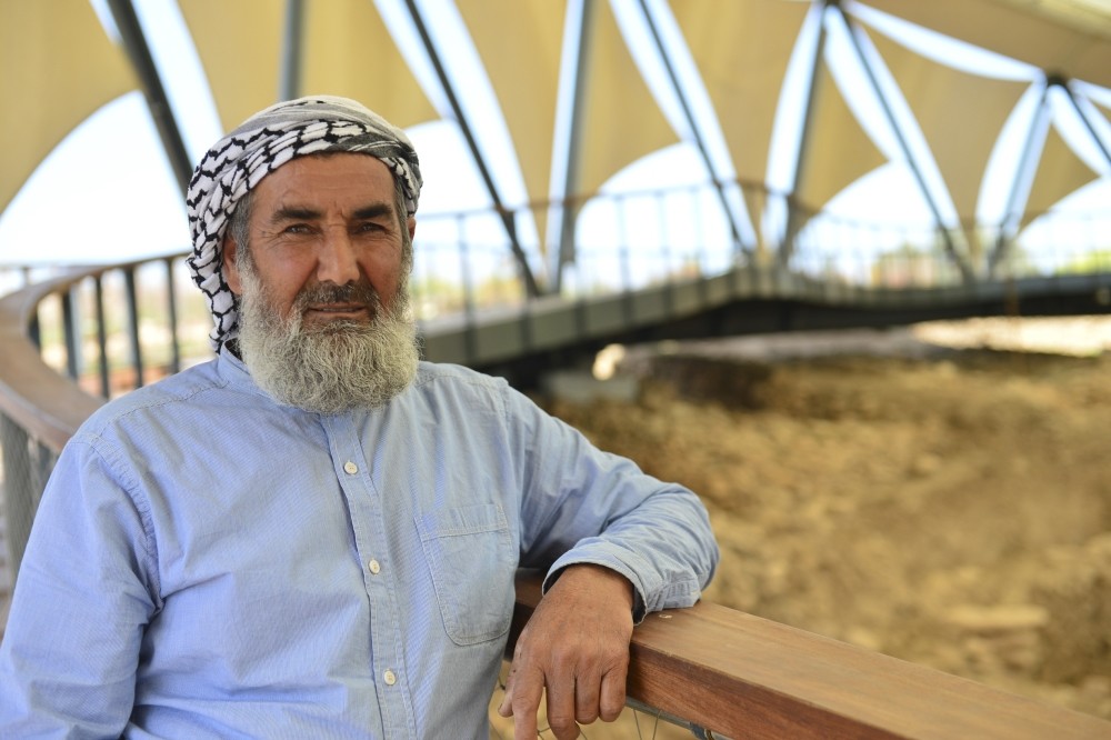 Mahmut Yu0131ldu0131z said he is glad to have had the chance to meet people from around the world, visiting Gu00f6beklitepe.