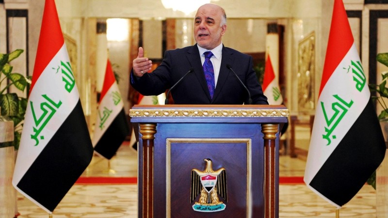  File Photo of Iraqi Prime Minister Haidar Abadi