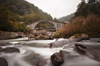 The Twin Bridges of Artvin are believed to have been built in the 18th century during the time of the Ottomans.