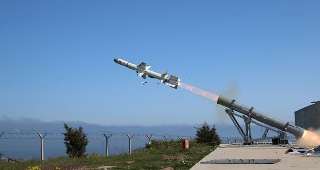 De nieuwe maritieme raket van Turkije kan doelwitten met uiterste nauwkeurigheid raken