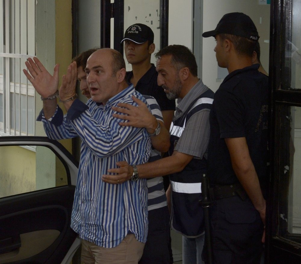 Former police intelligence chief Ali Fuat Yu0131lmazer, seen here after his arrest in 2014, is among the defendants in the indictment. Yu0131lmazer was also involved in a string of FETu00d6 plots to stifle the group's critics.