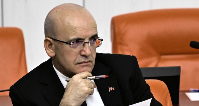 وزير الخزانة والمالية التركي محمد شيمشك الأناضول