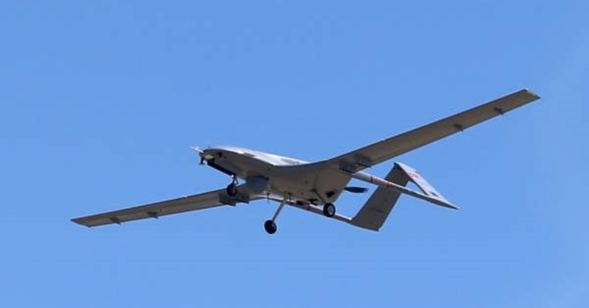 Seen above, Turkey's domestically developed Bayraktar unmanned aerial vehicles (UAVs) are being used in Operation Peace Spring in northeastern Syria. (AA Photo)