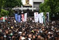 Hongkong: Tausende beteiligen sich an Schulboykott