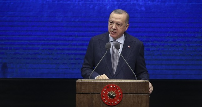 أردوغان: حيّدنا 1250 إرهابيا من بي كا كا خلال 2019