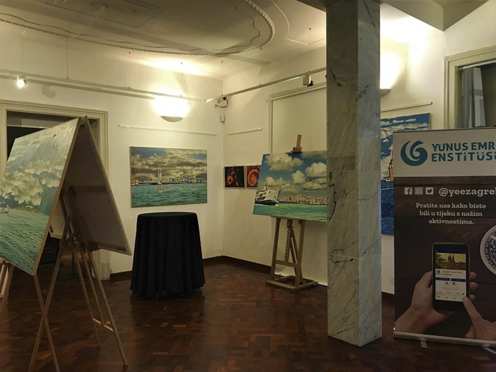 M. Refik Tekinalp's ,Istanbul: From Past to Present, exhibition will be hosted by the Zagreb Yunus Emre Institute after the Zagreb Archaeological Museum.