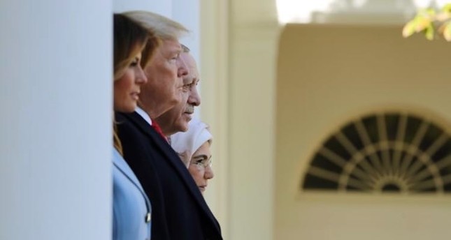 ترامب يرحب بالرئيس أردوغان في البيت الأبيض مع بدء الاجتماع الثنائي