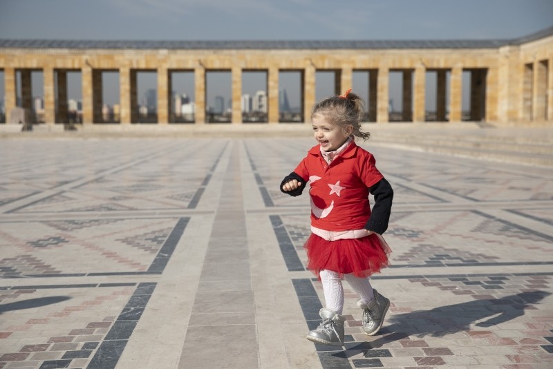 Turkish children celebrate Children's Day