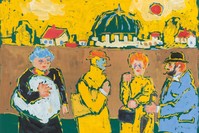 u201cThe Circassian Brideu201d by Fahrelnissa Zeid.