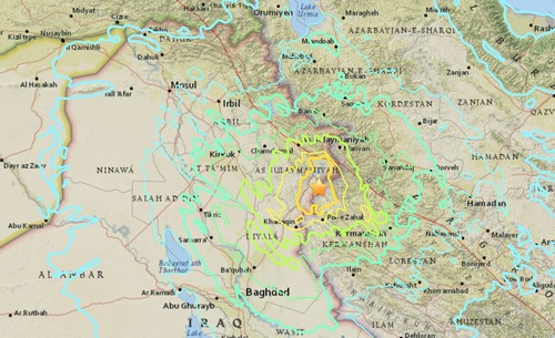 more than 400 killed after magnitude 73 quake on iran iraq border region