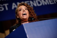 Comedian Michelle Wolf performs at the White House Correspondents' Association dinner in Washington, U.S., April 28, 2018. (Reuters Photo)