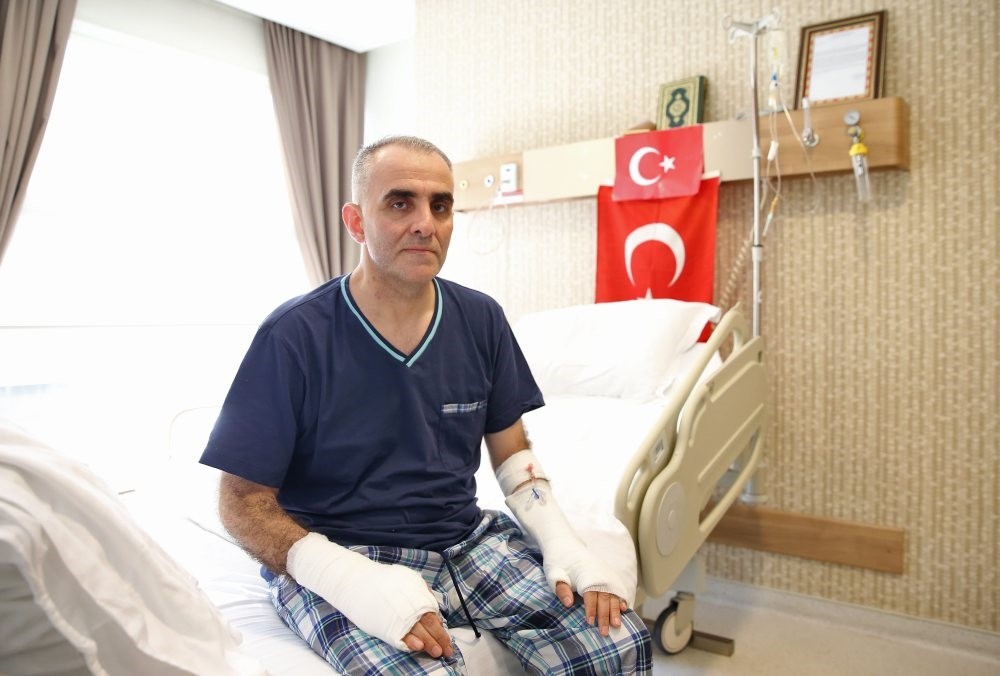 Col. Ala taken to the intensive care unit where he underwent treatment for 10 days, after wounded in coup attempt.
