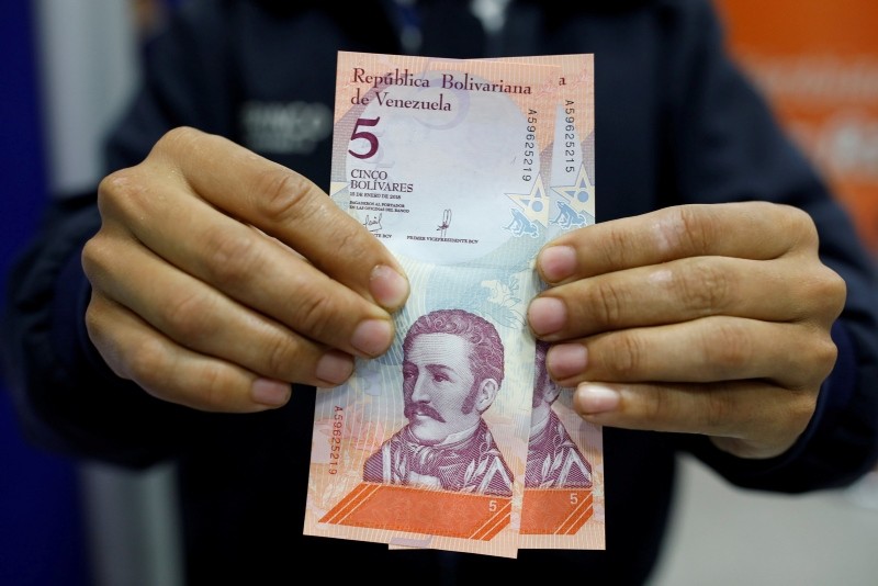 Venezuela slashes 5 zeros from the bolivar to tackle hyperinflation
