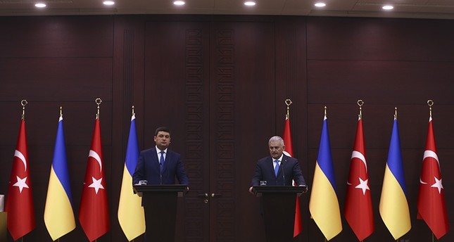 يلدريم  يؤكد دعم تركيا سيادة أوكرانيا ووحدة أراضيها بما فيها شبه جزيرة القرم