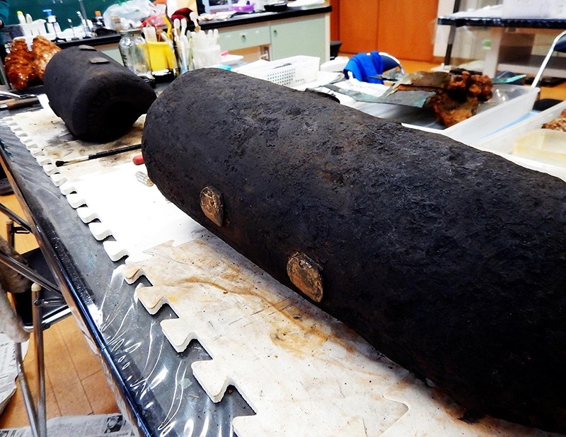 World’s oldest artillery shells discovered in Ertuğrul Frigate excavation off Japan coast