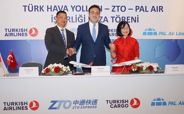 Î‘Ï€Î¿Ï„Î­Î»ÎµÏƒÎ¼Î± ÎµÎ¹ÎºÏŒÎ½Î±Ï‚ Î³Î¹Î± Home/News from Turkey/Turkish Airlines forms joint venture with Chinaâ€™s ZTO Express and Hong Kongâ€™s Pal Air Turkish Airlines forms joint venture with Chinaâ€™s ZTO Express and Hong Kongâ€™s Pal Air