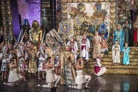 A scene from the opera ,Aida.,