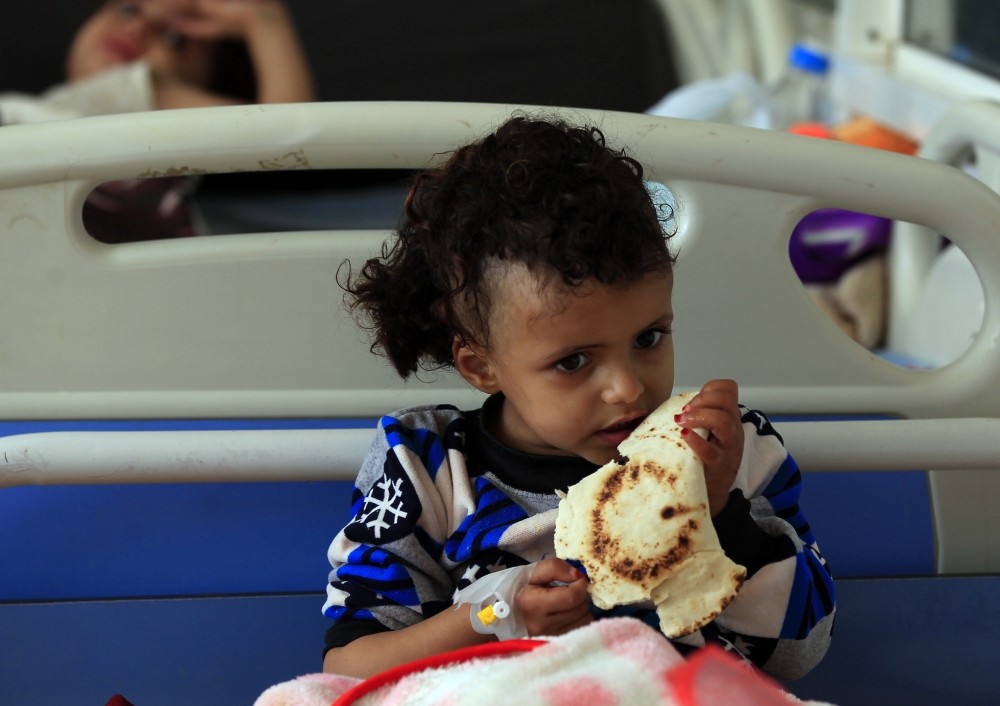 The Saudi-led war in Yemen has since 2015 left some 10,000 people dead and created what the U.N. has dubbed the world's worst humanitarian crisis.