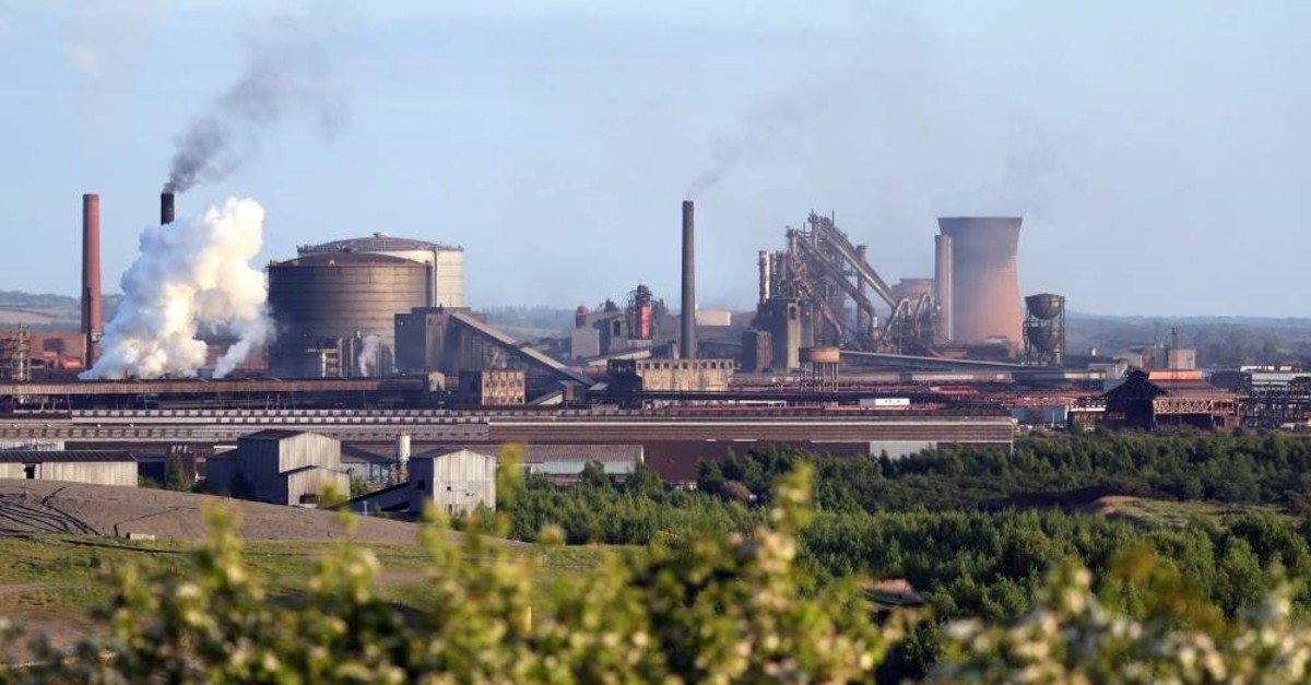 A general view shows the British Steel works in Scunthorpe, Britain, May 21, 2019. (Reuters Photo)