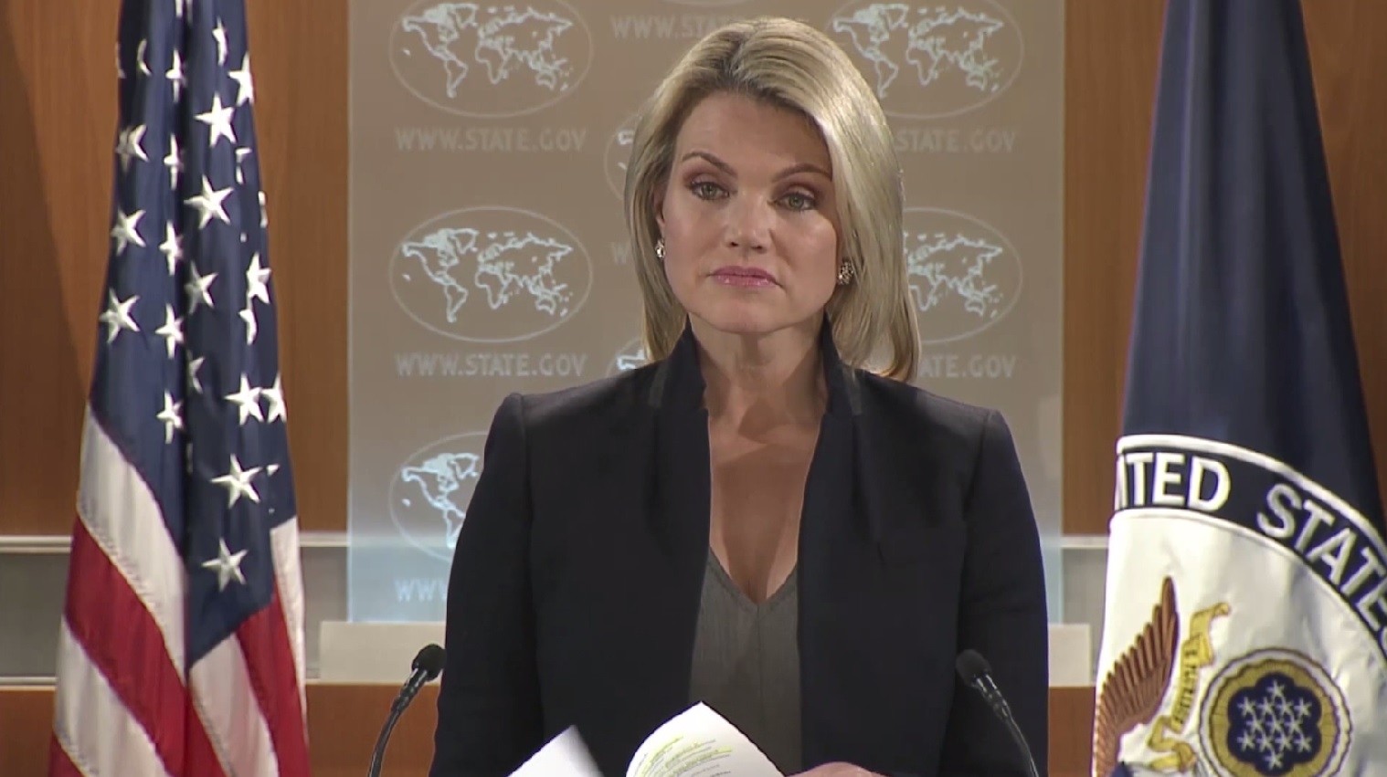Представитель Госдепа США Хизер Науэрт