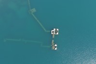 The sunken city is believed to have submerged after an earthquake in the late 19th century.