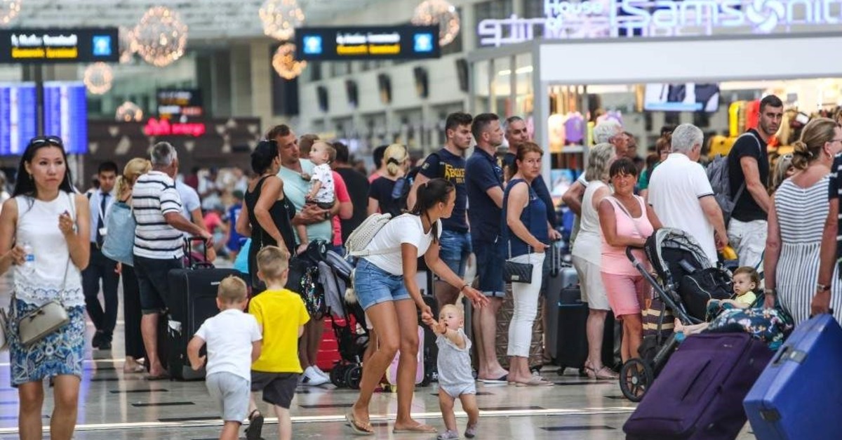 Antalya had welcomed some 13.6 million tourists in 2018. (DHA Photo)