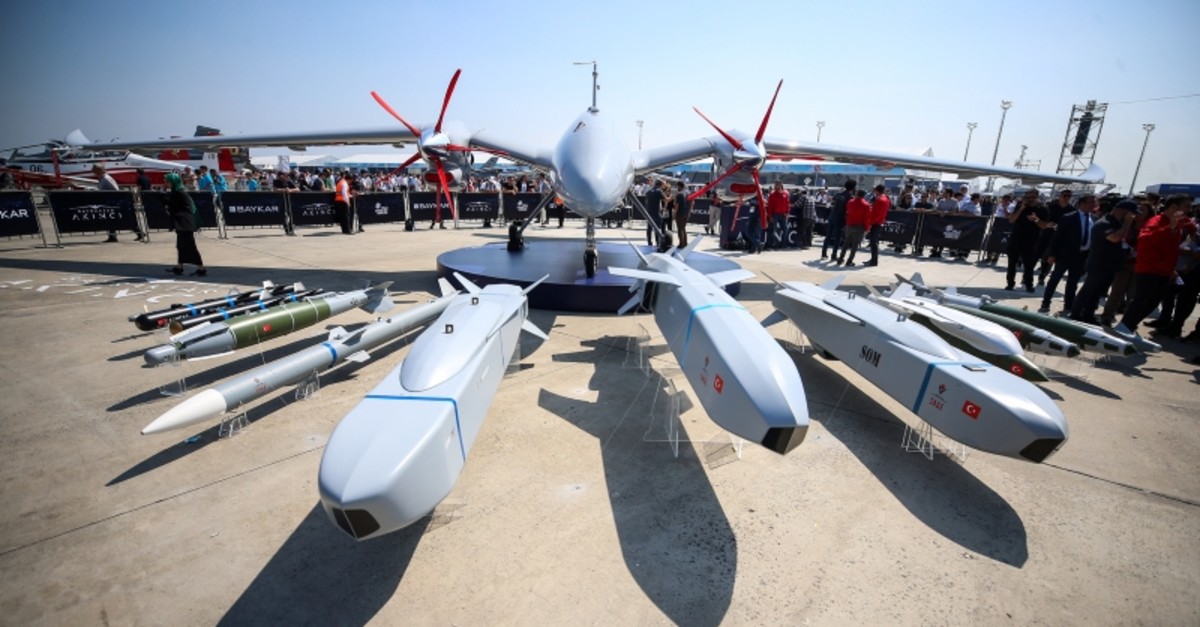 Turkeys Newest Armed Drone Akıncı Debuts Ahead Of Teknofest Daily Sabah