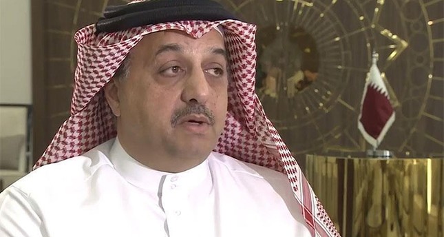 وزير الدولة القطري لشؤون الدفاع خالد بن محمد العطية  الأناضول