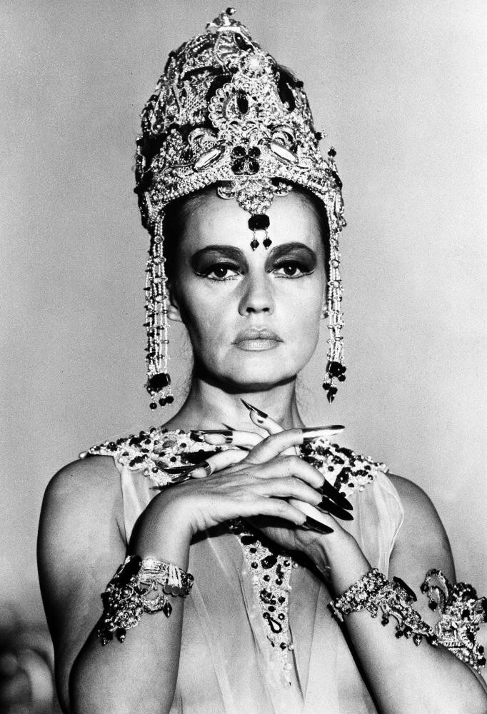 French actress Jeanne Moreau is seen in her role as u201cMata Hari, Agent H-21,u201d in Paris.