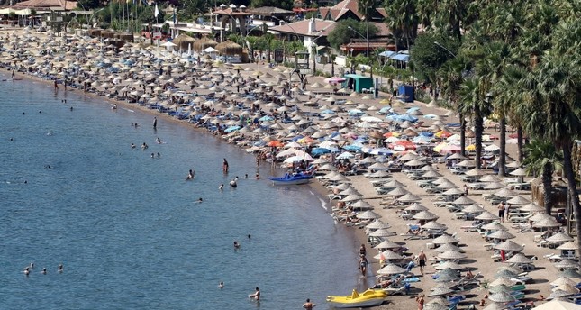 شواطئ موغلا التركية تستقبل أكثر من مليوني سائح أجنبي منذ مطلع العام