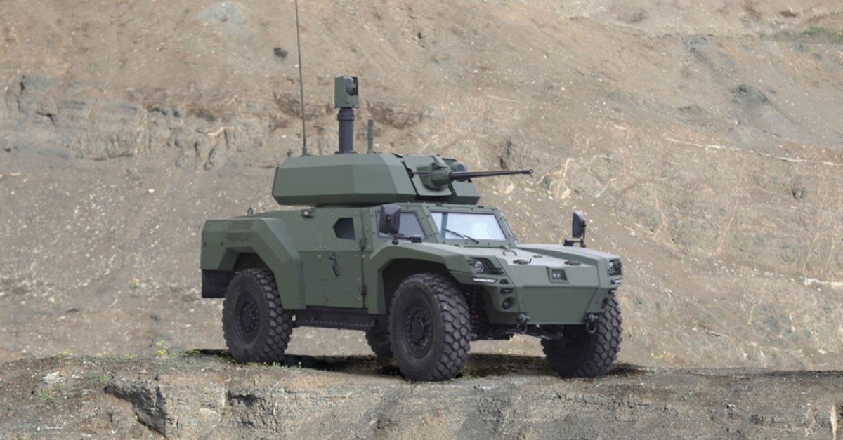 Turkey’s Otokar introduces first domestic electric armored vehicle