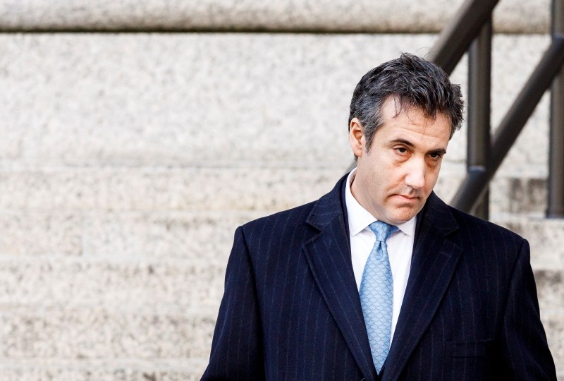 Michael Cohen, Trump's former personal lawyer, leaves Federal District Court after pleading guilty to charges related to lying to congress in New York, New York, USA, on 29 November 2018. (AFP Photo)