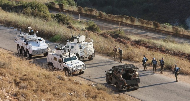 قوات حفظ السلام التابعة للأمم المتحدة يونيفيل في جنوب لبنان، 12-7-2023 صورة: رويترز