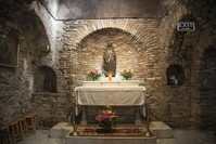 A view of the inside of the House of Virgin Mary, where Mary is believed to have spent her last days, in Ephesus, ?zmir, Turkey. (iStock Photo)