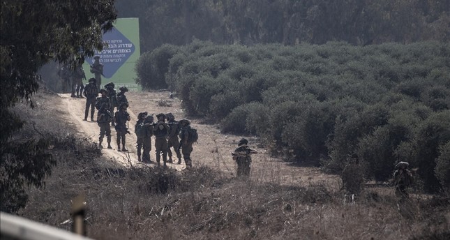 جنود من جيش الاحتلال الإسرائيلي في غزة صورة: الأناضول