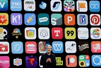 Apple CEO Tim Cook speaks during an announcement of new products at the Apple Worldwide Developers Conference Monday, June 4, 2018, in San Jose, Calif. (AP Photo)