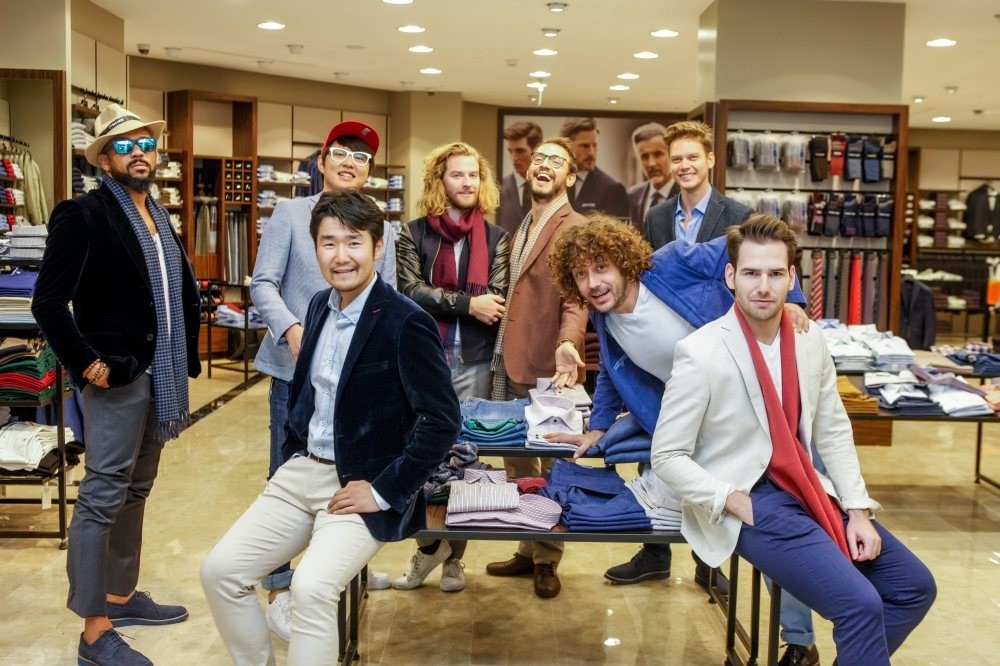 From left to right, Masatako Kobayashi, Antonio, Chaby Han, Robbie Lee-Valentine, Danilo Zanna, Andrey Polyanin, Manuel Reina and Emrach Uskovski.