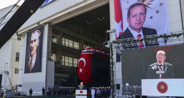 القوات البحرية التركية تستلم غواصة محلية الصنع في غضون 6 أشهر
