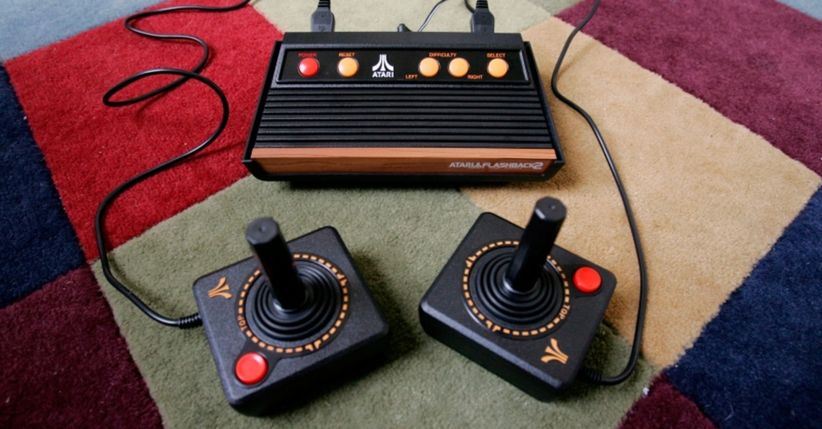 In this Spet. 15, 2005 file photo on display is the new Atari Flashback 2 video game console in San Francisco. (AP Photo)