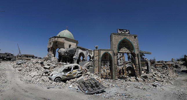 من الدمار في الموصل رويترز