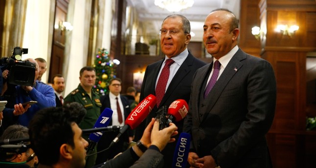 لافروف يعلن اتفاقا روسيا تركيا على التنسيق في سوريا بعد قرار واشنطن الانسحاب