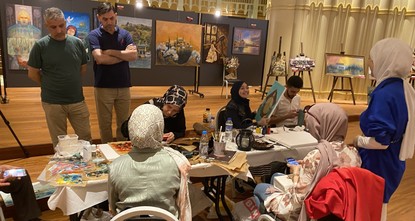 ملتقى لتعزيز التواصل والتعاون بين الفنانين الأتراك والعرب في إسطنبول