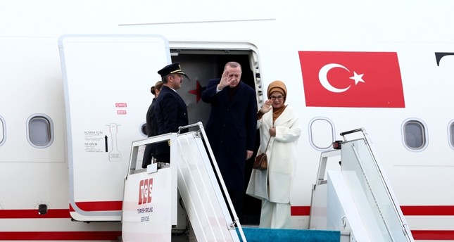 أردوغان يتوجه إلى الجزائر على رأس وفد رفيع